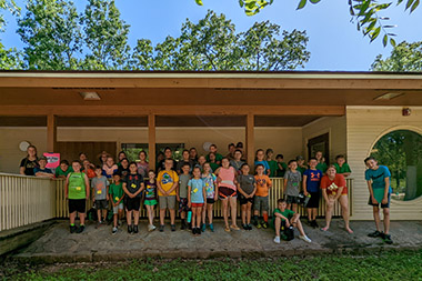 camp group photo