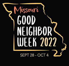 2022 Missouri Good Neighbor Week - September 28 - October 4