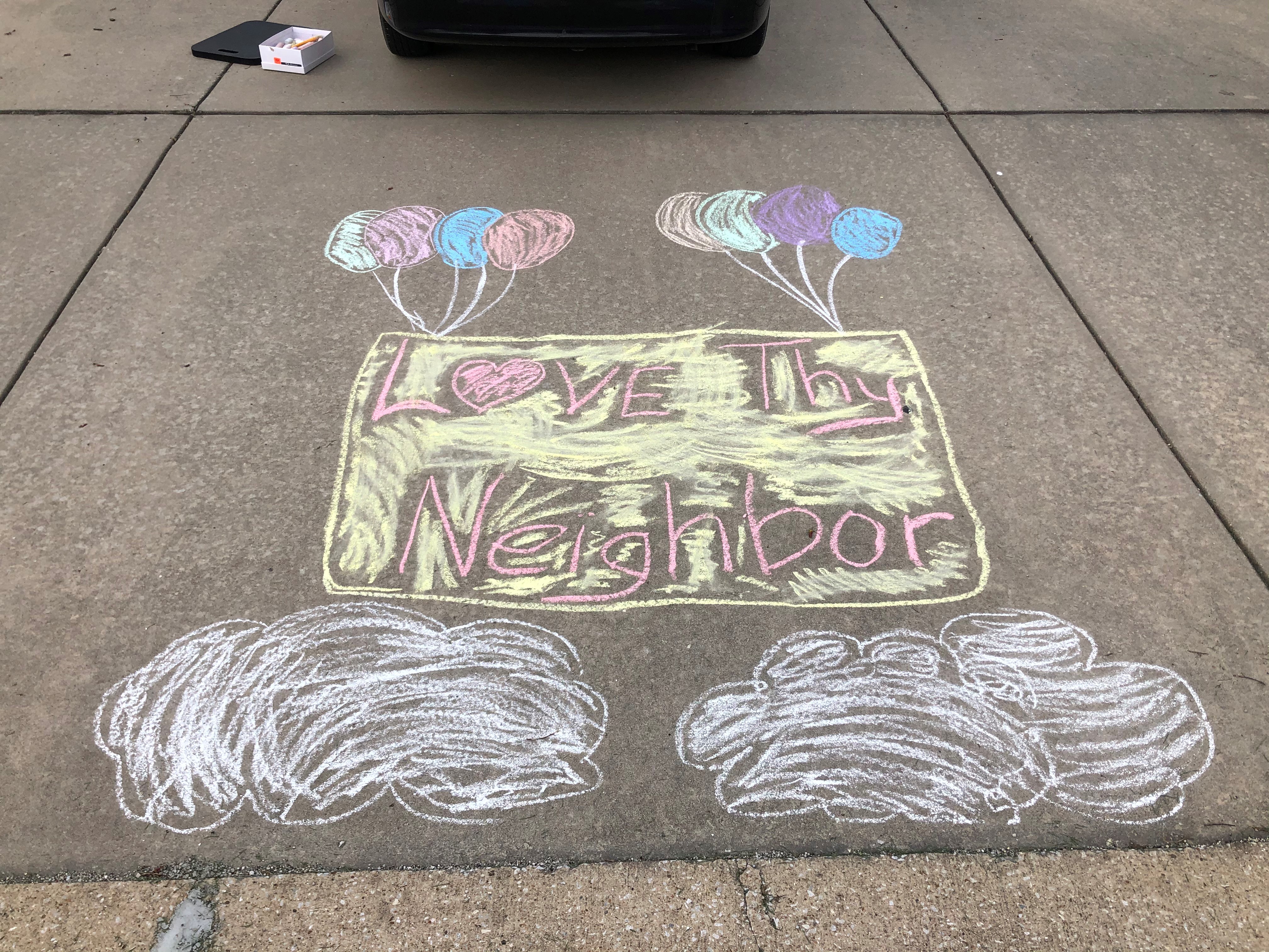 Neighborhood Art Can Spread Kindness And Joy In A Community To Combat Isolation And Loneliness Mu Extension