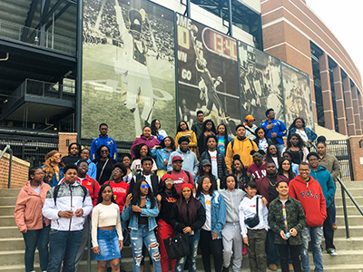 Youth Futures HBCU College Tour to Clarke College.