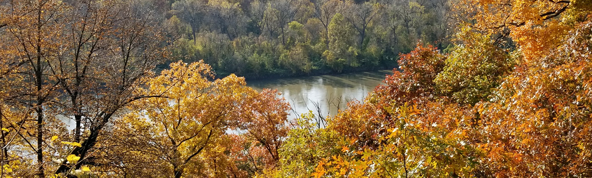 Weston Bend on the Missouri River