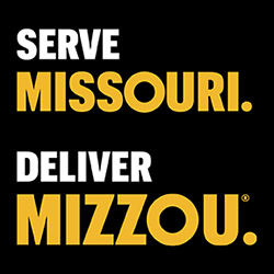 Serve Missouri. Deliver Mizzou.