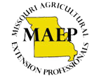 Missouri Agricultural Extension Professionals logo.