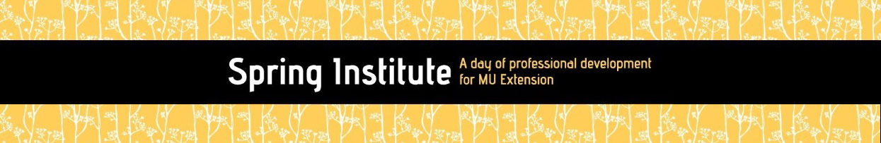 Spring Institute, a day of professional development for MU Extension