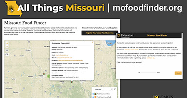 MO Food Finder tool