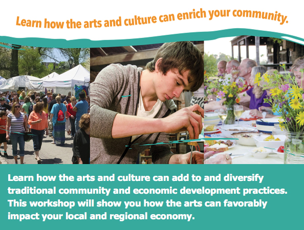 CDA Explores looks at the arts as a vehicle for community and economic development.