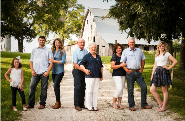 Four generations of the Fletcher family are involved in the family-owned dairy and creamery. The dairy has grown by using practices taught by MU Extension. 