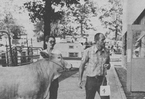 Cole said that early on in his career, the beef industry needed to make some drastic changes in the kind of cattle they were producing. Cole credited G.B. Thompson for making him think more modern, especially while Cole was on the livestock judging team. Photo courtesy of Eldon Cole.