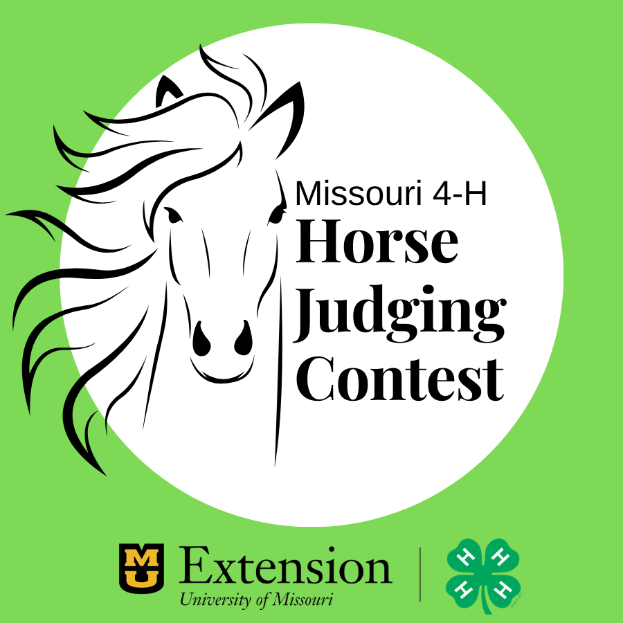 Open Missouri 4-H Horse Judging Contest
