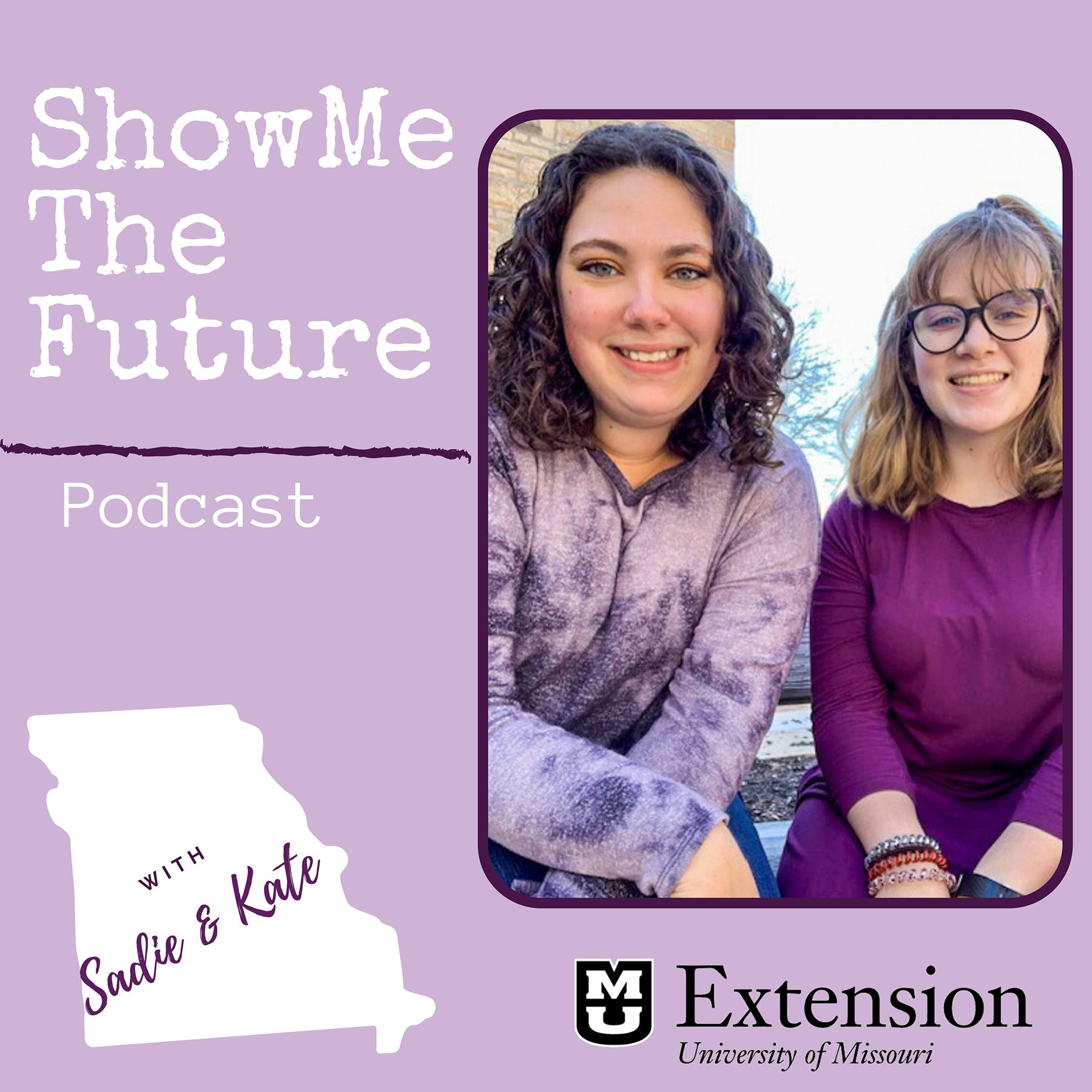 Open Mizzou grad student Kate Preston, left, and middle schooler Sadie Tummons host a career exploration podcast for Show Me the Future.
