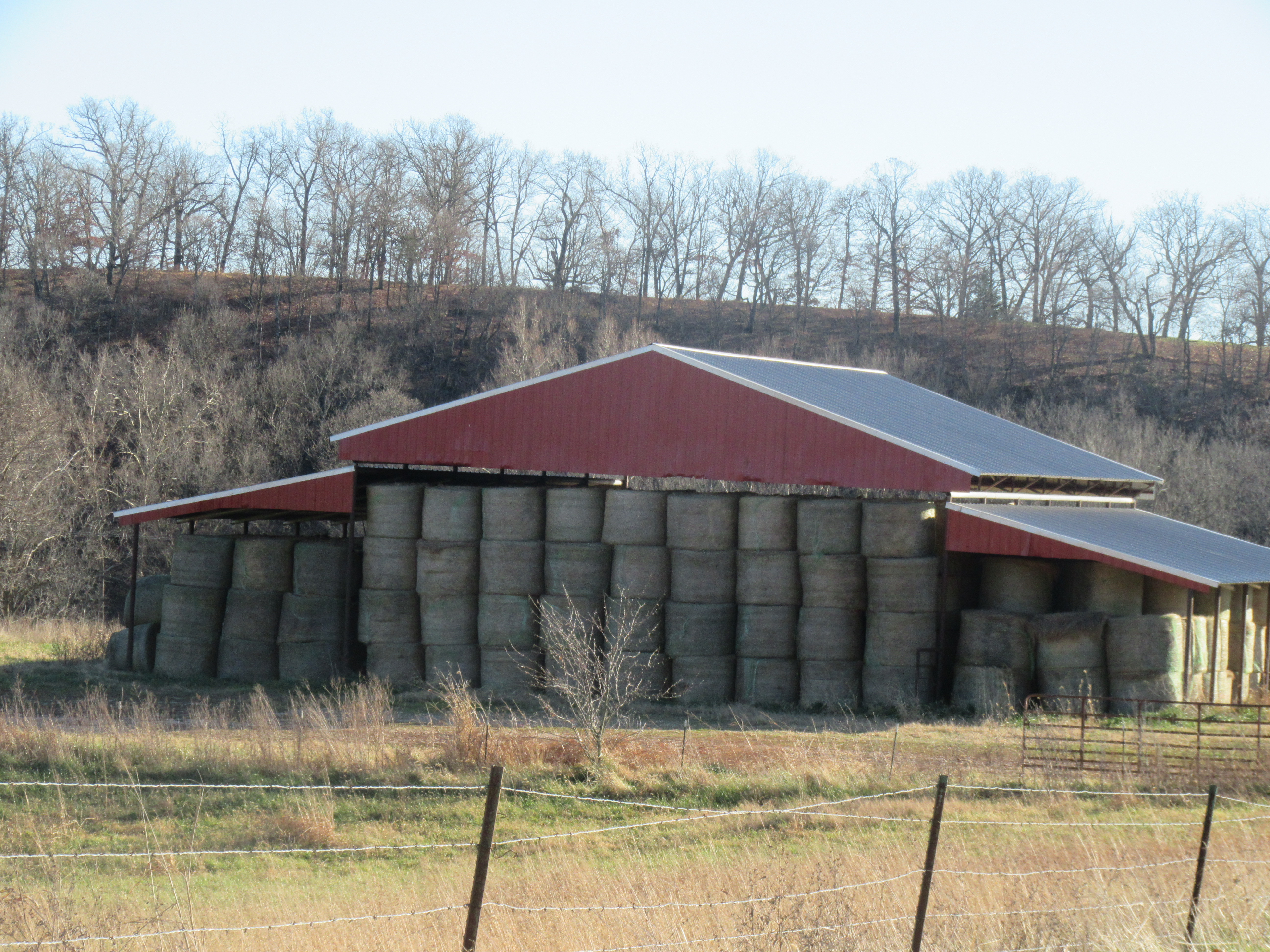 Barn Storage saves hay