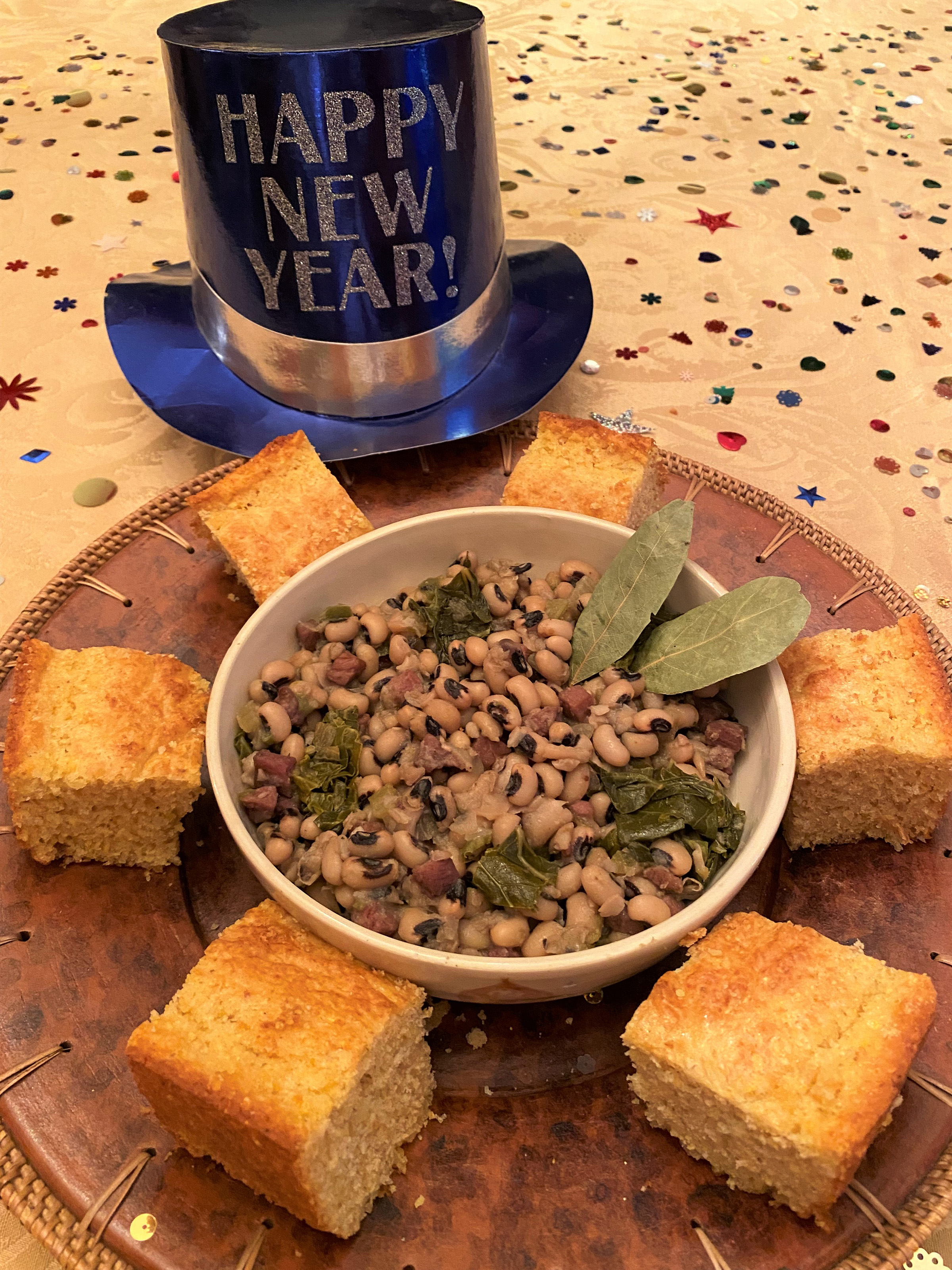 Open Eating black-eyed peas on New Year’s Day is said to bring luck and prosperity in the coming year. Photo by Michele Warmund.