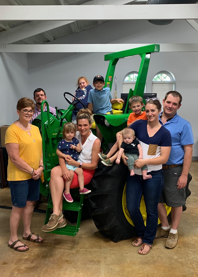 Open A permanent exhibit in the Missouri Farm Bureau building at the state fairgrounds features a tractor retrofitted with a rollover protection device and a looped video telling the story of Marion County farmer Ralph Griesbaum, who died in a 2018 tractor rol