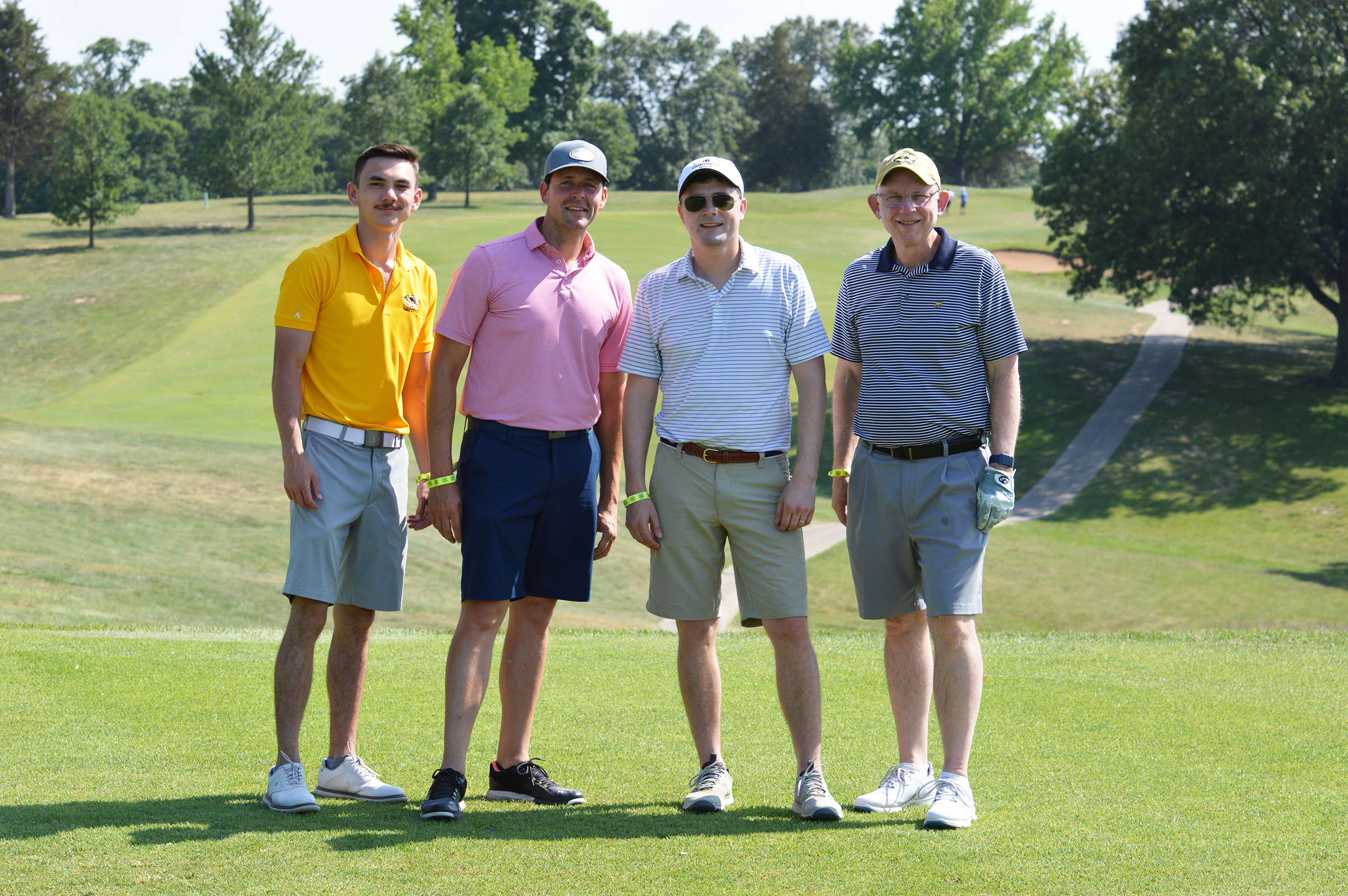 The Commerce Bank team received the Championship Cup at the 2023 Missouri 4-H Clover Classic at the A.L. Gustin Golf Course in Columbia. Photo by Rachel Augustine.