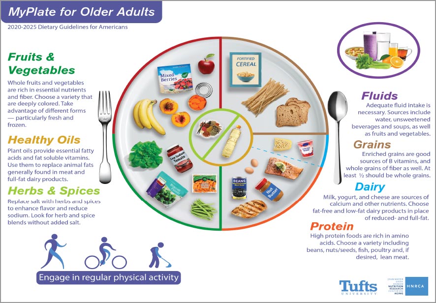 MyPlate for Older Adults flyer.