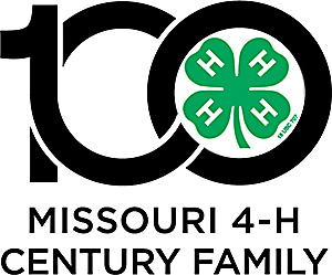 Missouri 4-H Century Families logo