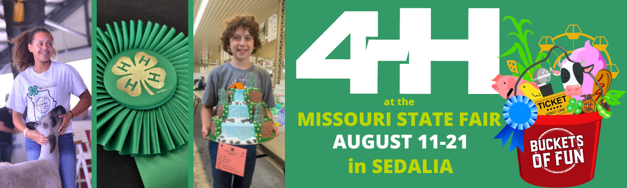 Missouri State Fair, August 11-21 in Sedalia, Mo.