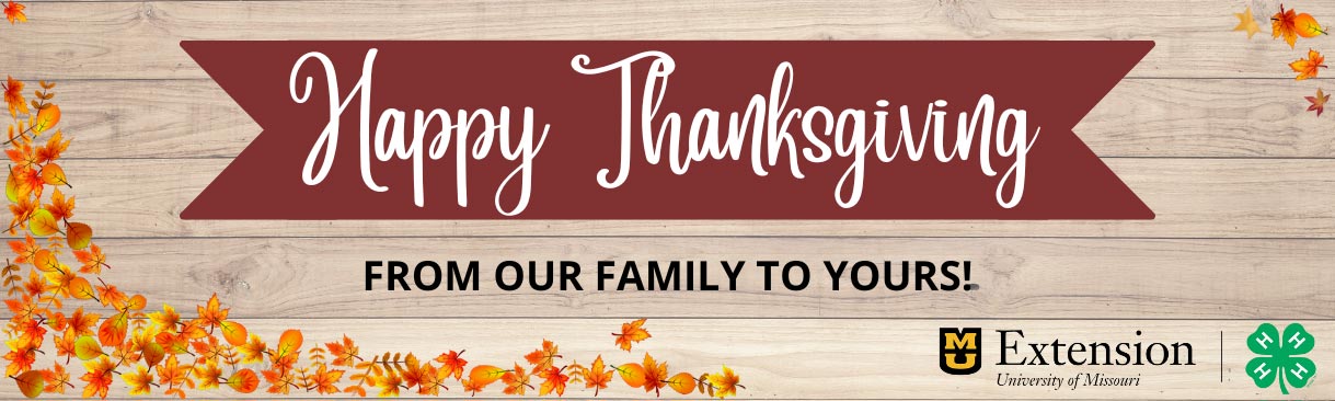 Happy Thanksgiving from our family to yours.
