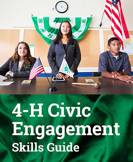 4-H Civic Engagement Skills Guide cover image