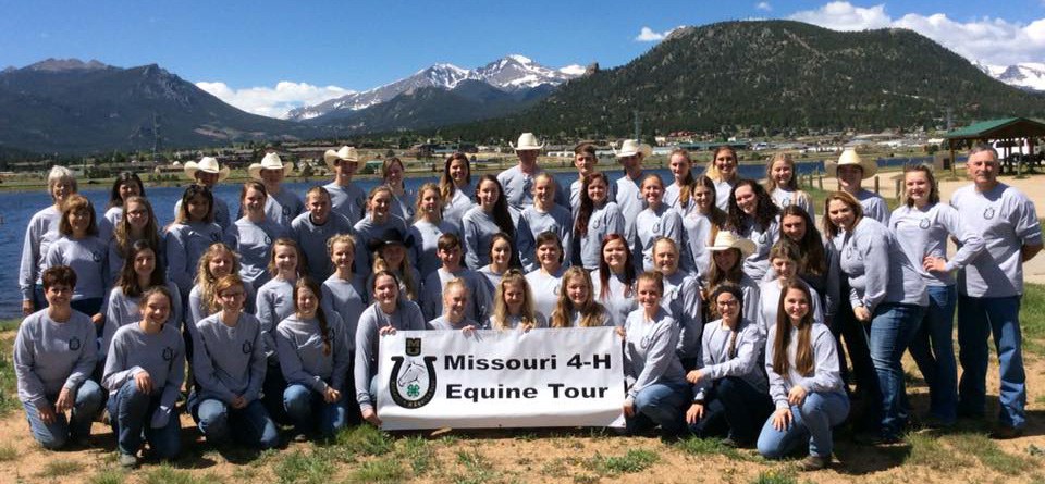 2018 Equine Tour Group in Estes Park