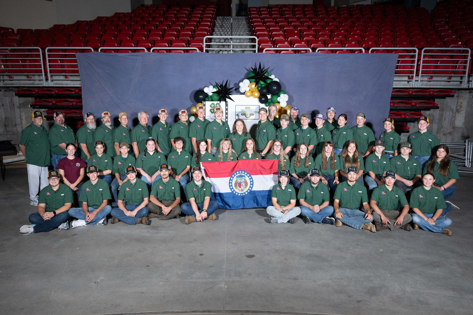 2026 State 4-H Shooting Team group photo