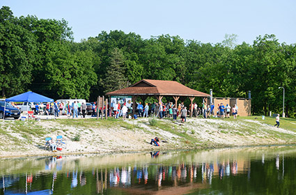 Little Dixie Lake, site of the 4-H Sportfishing State Event