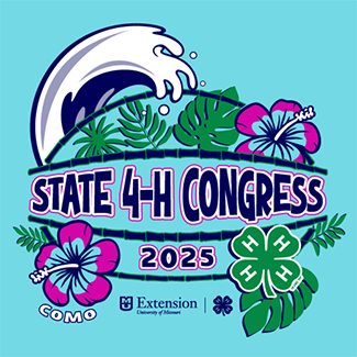 State 4-H Congress 2025 with beach imagery