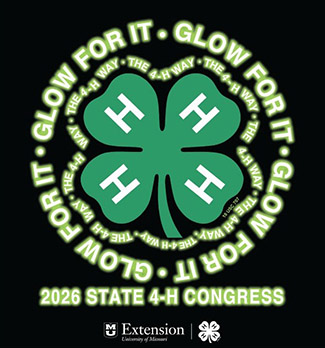 State 4-H Congress 2026 Glow For It logo