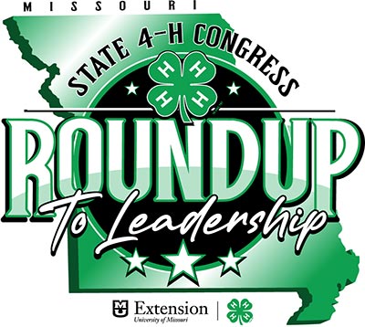 Missouri 4-H State Congress Roundup to Leadership logo