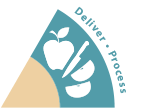 Icon for Deliver, Process stage of food systems