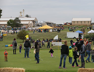 People enjoying various activities at the Jefferson Farm Extension and Education Center
