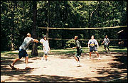 Volleyball at Romeo Corbeil Camp
