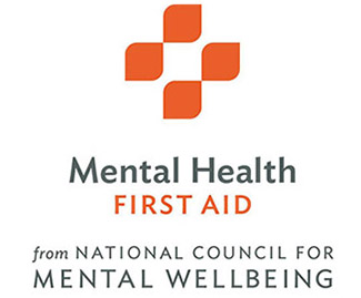 Mental Health First Aid from National Council for Mental Wellbeing logo