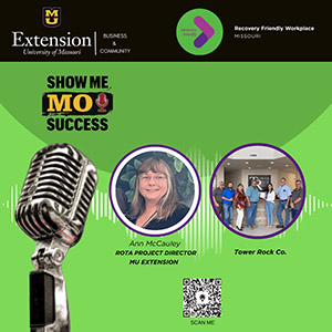 Show-Me MO Success podcast logo featuring images of guests from episode 6