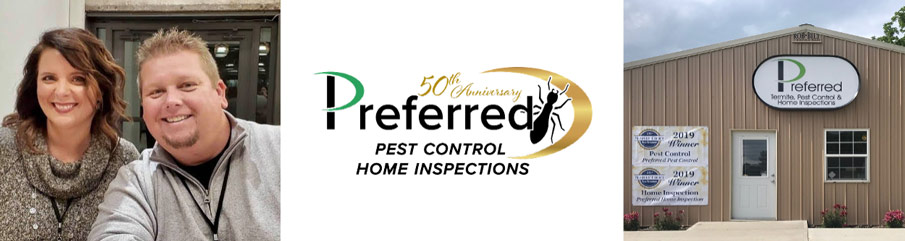 preferred pest control logo banner