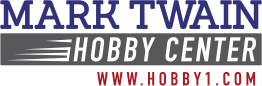 Mark Twain Hobby Center logo.