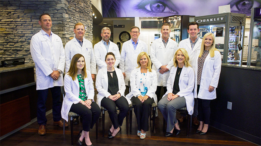 Vision Clinic's 12 doctors serve southwest Missouri in five clinics.