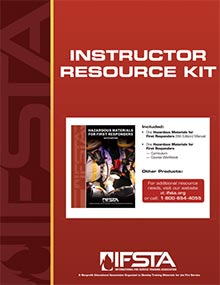 Covers of Hazardous Materials for First Responders, 6th Edition Instructor Resource Kit.