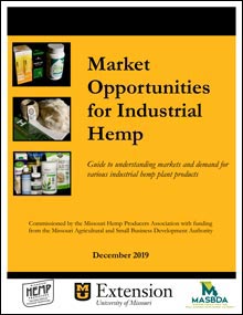 Front cover of the report Market Opportunities for Industrial Hemp