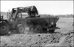 Tractor with front loader 