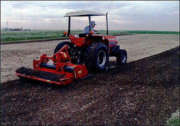 Preparing seedbed