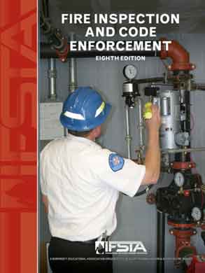 Fire Inspection and Code Enforcement, 8th Edition, cover.