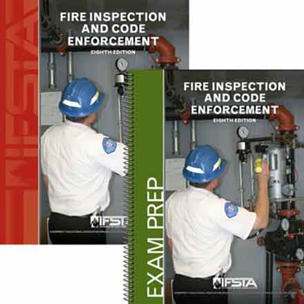 Fire Inspection and Code Enforcement, 8th Edition manual and exam prep covers