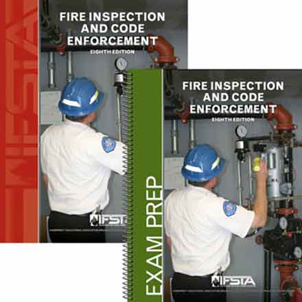 Fire Inspection and Code Enforcement, Eighth Edition manual and exam prep covers