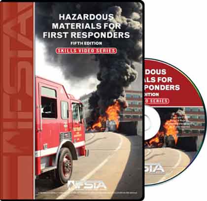 Cover of The Hazardous Materials for First Responders, 5th Edition Skills Video Series.