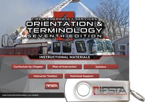 Cover of Fire and Emergency Services Orientation and Terminology, 7th Edition Curriculum.