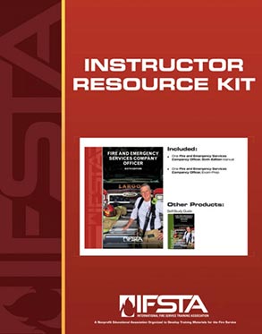 Fire and Emergency Services Company Officer, Sixth Edition, Instructor Resource Kit.