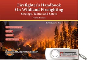 Cover of Firefighter's Handbook on Wildland Firefighting Strategy, Tactics and Safety, 4th Edition Curriculum.