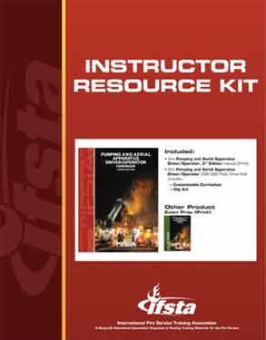 Pumping and Aerial Apparatus Driver/Operator, Third Edition Instructor Resource Kit.