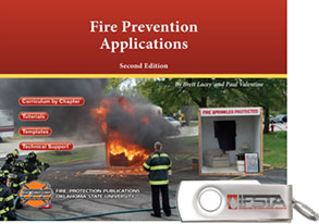 Fire Prevention Applications, Second Edition Curriculum cover and USB flash drive